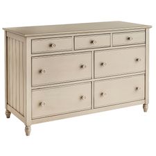 Cottage Linen Gray Dresser