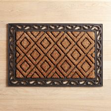 Diamond & Scroll  Doormat