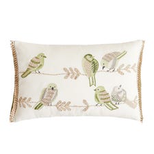 Herbacious Birds & Branches Lumbar Pillow