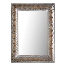 Lela Pierced Metal Mirror