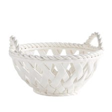 Ceramic Basket Serving Bowl
