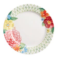 Painterly Floral Dinner Plate