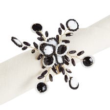 Farmhouse Beaded Spray Napkin Ring