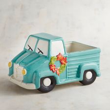 Turquoise Truck Candy Bowl