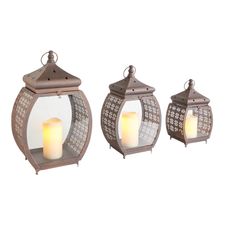 Punched Metal Lanterns