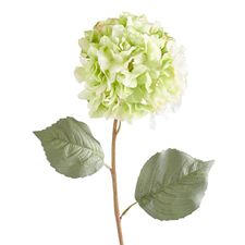 Spring Green Faux Hydrangea Stem