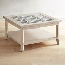 Mirella Mirrored Coffee Table