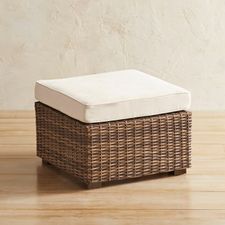Echo Beach Latte Ottoman