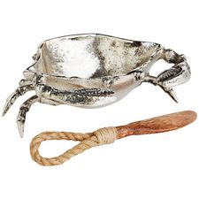 Crab Bowl & Spreader Set