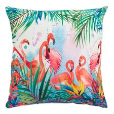 Flamingo Oasis Pillow