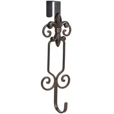 Fleur-de-Lis Wreath Hanger