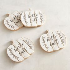 Hello Fall Coaster Set 