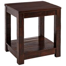 Parsons Tobacco Brown End Table