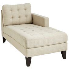 Nyle Stone Gray Right Arm Facing Chaise