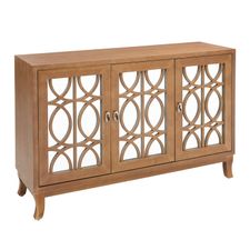 Mirella Brown 3 Drawer Cabinet