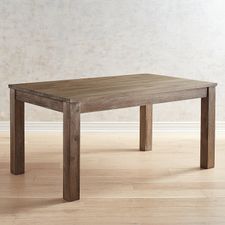 Parsons Truffle Gray 60" Dining Table 