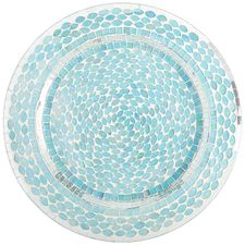 Ocean Mosaic Charger Plate