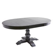 Bradding Black Round Extension Dining Table