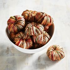 Natural Rattan Pumpkin Set