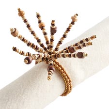 Neutral Spray Napkin Ring