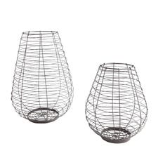 Black Wire Vase