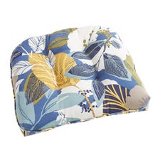 Evanesce Standard Contour Chair Cushion in Blue