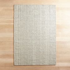 Boucle Viscose Gray Rug