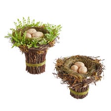 Natural Easter Eggs Nests