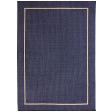 Dobby Flatweave Indigo Rug