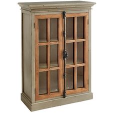Cremone Linen Gray Low Cabinet