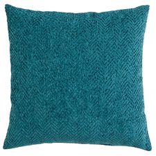 Herringbone Chenille Spruce Pillow