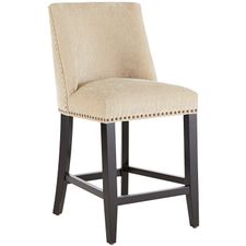 Corinne Velvet Wheat Counter Stool
