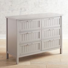 Atticus Gray 6-Drawer Dresser