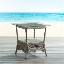 Gray Azteca End Table