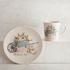 Autumn Bliss Wagon Dinnerware