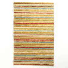 Thin-Striped Spice Rug