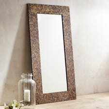 Catriana Mosaic Floor Mirror