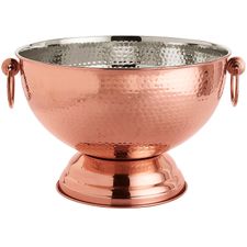 Copper Hammered Beverage Tub