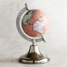 Pink Decorative Mini Globe