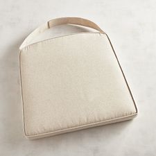 Kubu Armless Dining Cushion in Natural