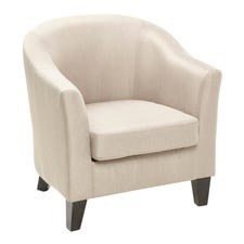 Jute Barrel Chair 