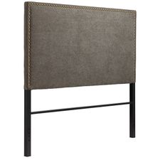 Clarke Upholstered Gray Headboard