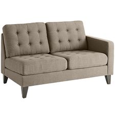 Nyle Putty Right Arm Facing Loveseat