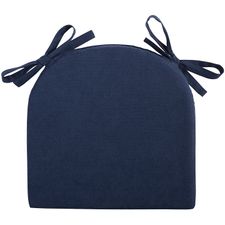Dining Chair Cushion in Calliope Indigo