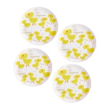 Chirp Melamine Dinner Plate Set