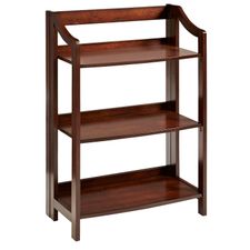 Clifton Tobacco Brown Low Folding Shelf
