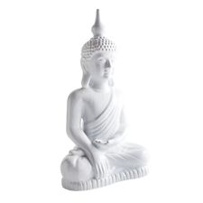 White Ceramic Buddha