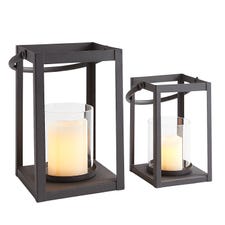 Black Square Metal Lanterns