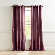 Hamilton Plum Grommet Curtain