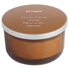 Amber Musk Filled 3-Wick Candle
